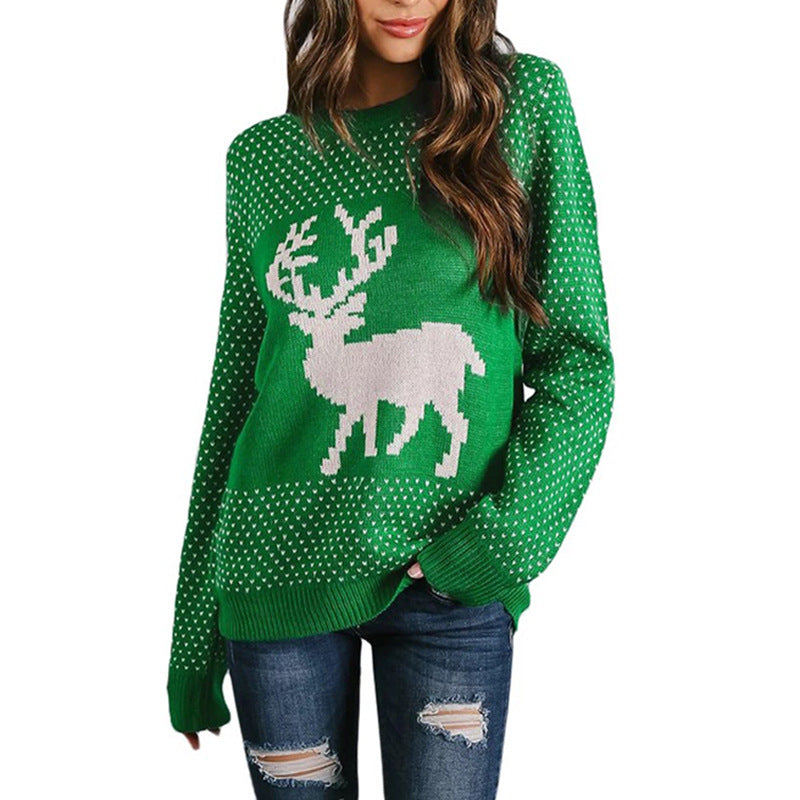 Christmas Pullover Knitted Sweater