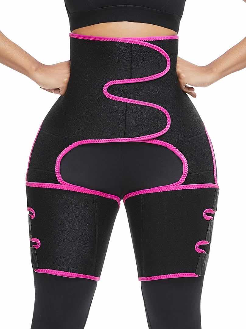 Sports Waist Belt Adjustable One-piece Girdle Leg Straps