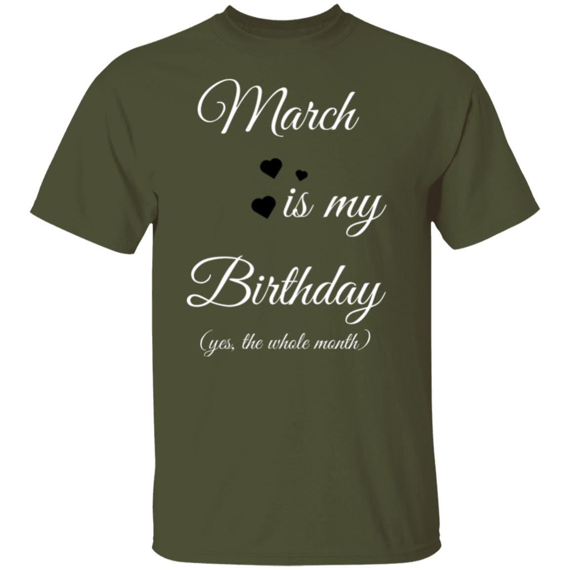 March Birthday G500 5.3 oz. T-Shirt