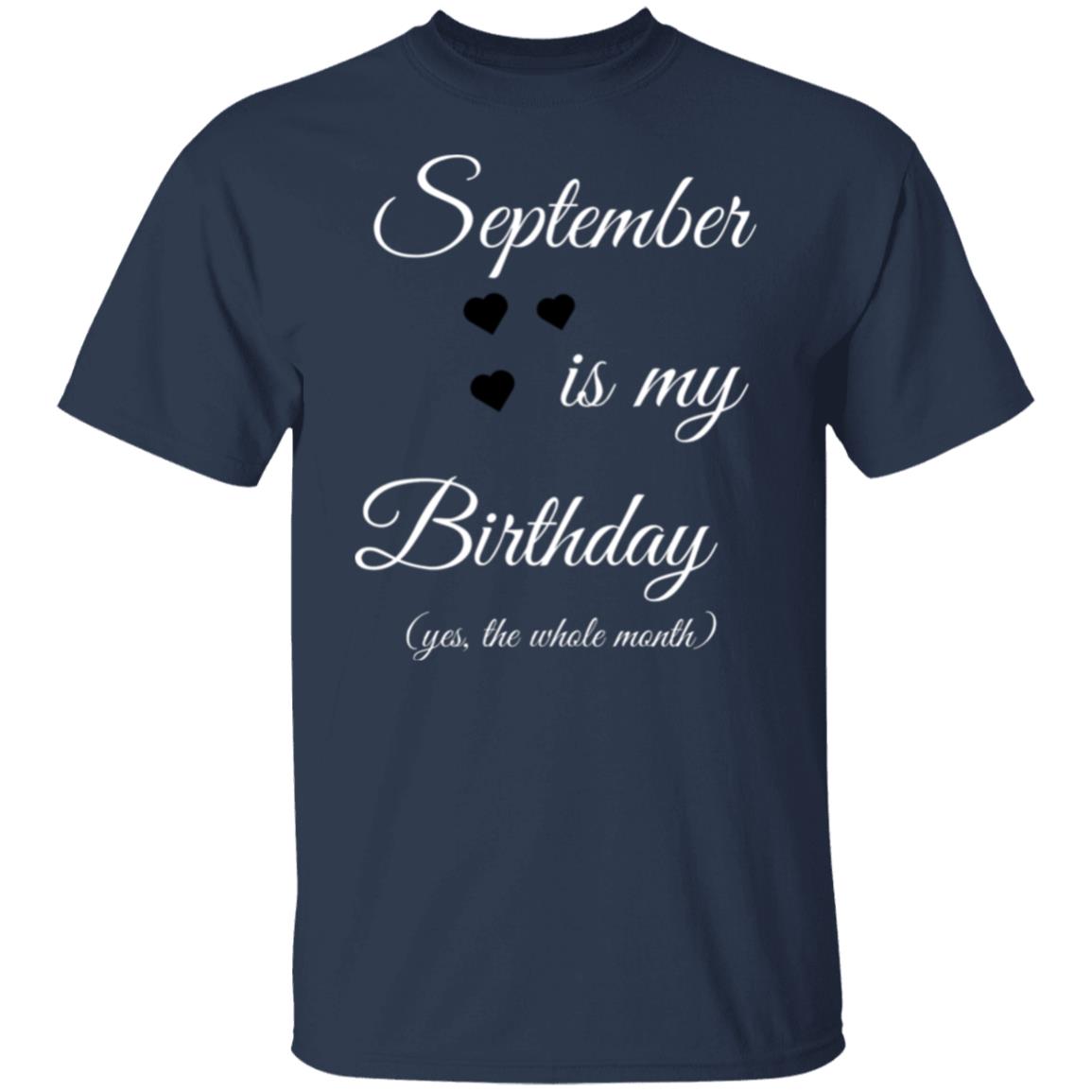 September Birthday G500 5.3 oz. T-Shirt