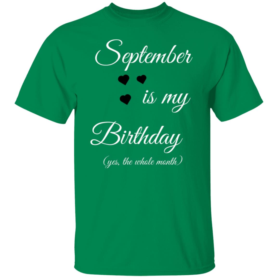 September Birthday G500 5.3 oz. T-Shirt