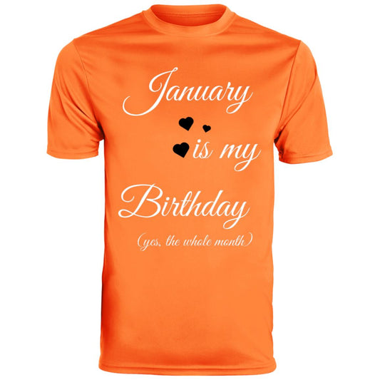 January Birthday 790 Men's Moisture-Wicking Tee