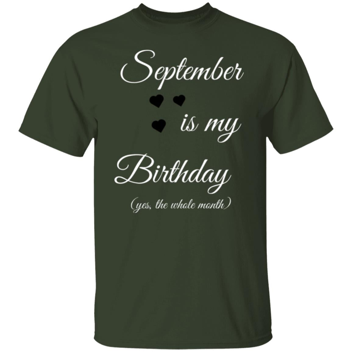 September Birthday G500 5.3 oz. T-Shirt