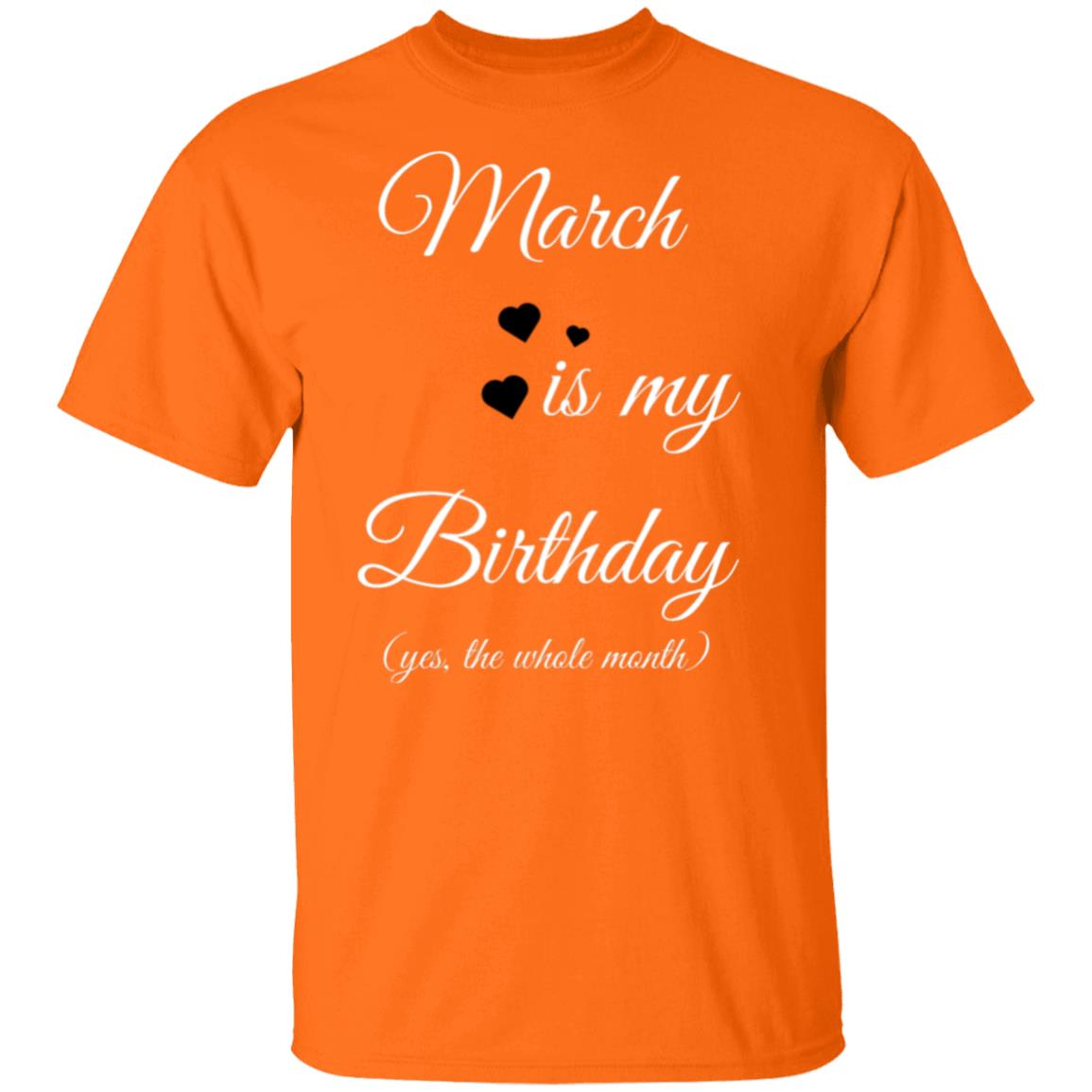 March Birthday G500 5.3 oz. T-Shirt