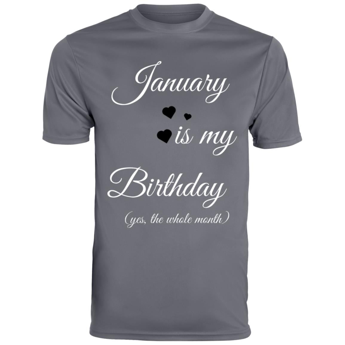 January Birthday 790 Men's Moisture-Wicking Tee