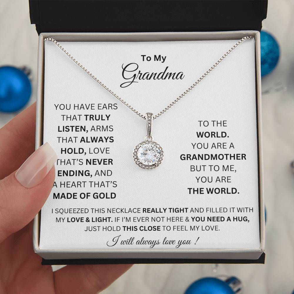 To My Grandma Eternal Hope Necklace