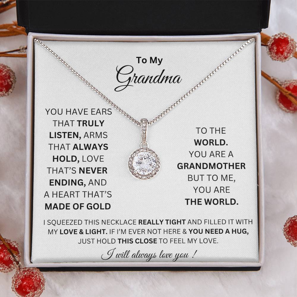 To My Grandma Eternal Hope Necklace