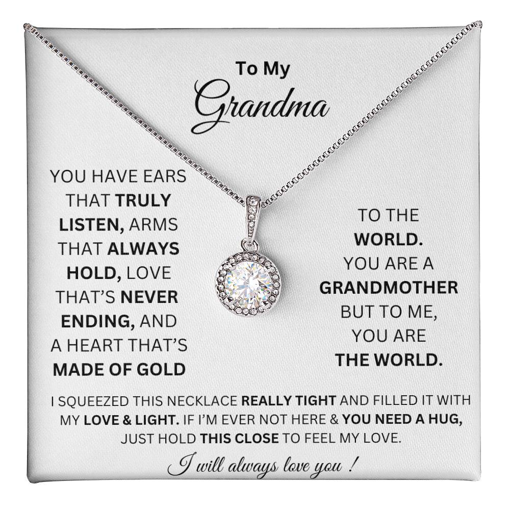 To My Grandma Eternal Hope Necklace