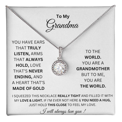 To My Grandma Eternal Hope Necklace