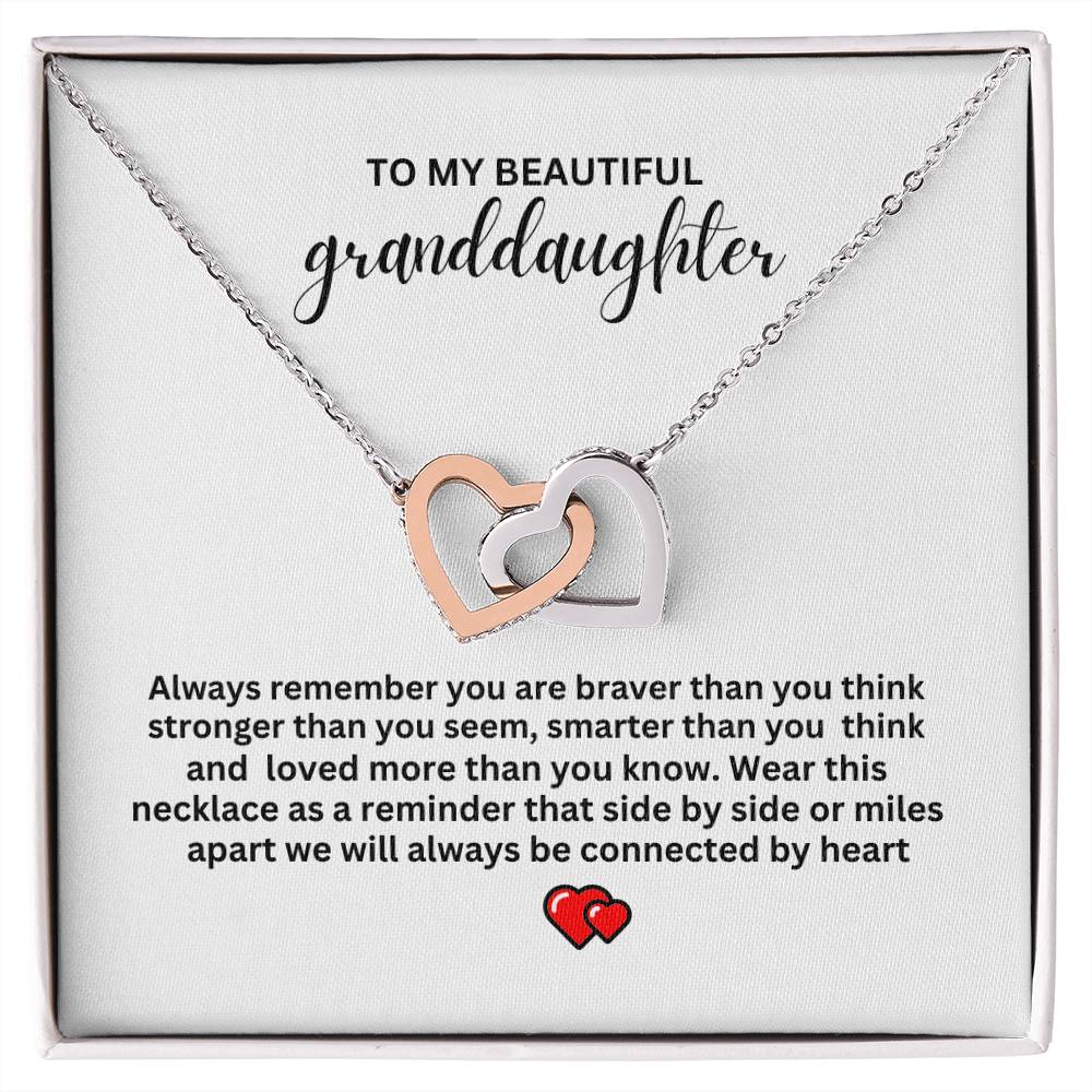 to my beautiful granddaughter