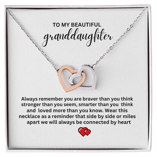 to my beautiful granddaughter