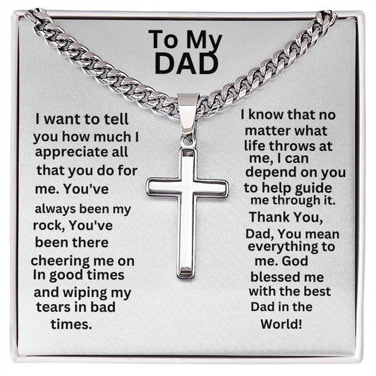 to my dad cross chain