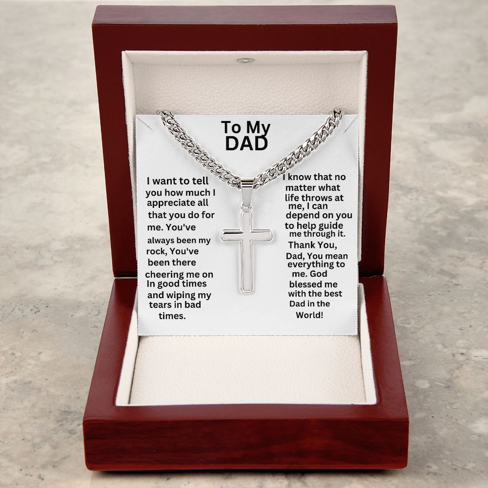 to my dad cross chain