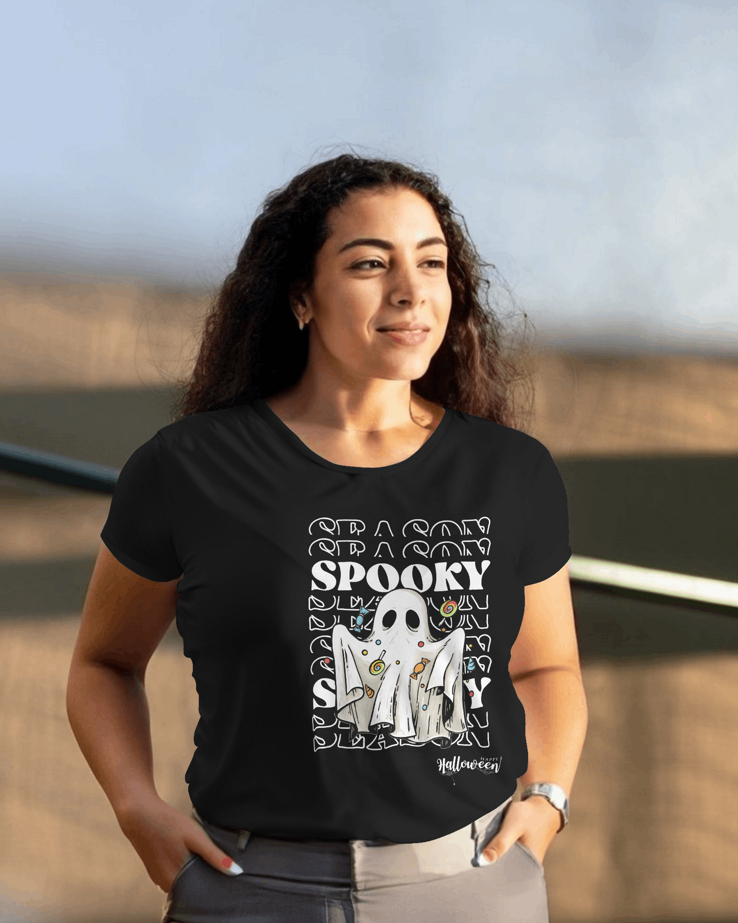 short  sleeve Spooky Tshirt